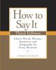 How_to_say_it