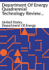 Department_of_Energy_quadrennial_technology_review_framing_document