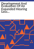 Development_and_evaluation_of_an_expanded_hearing_loss_scale_questionnaire