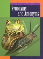 Synonyms_and_antonyms