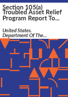 Section_105_a__Troubled_Asset_Relief_Program_report_to_Congress_for_the_period