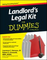 Landlord_s_legal_kit_for_dummies