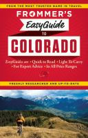 Frommer_s_easyguide_to_Colorado