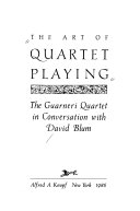 The_art_of_quartet_playing