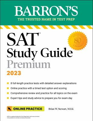 SAT premium study guide 2023 by Stewart, Brian W