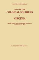List_of_the_colonial_soldiers_of_Virginia