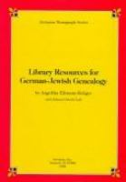 Library_resources_for_German-Jewish_genealogy
