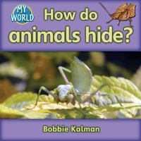 How_do_animals_hide_