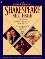 Shakespeare set free