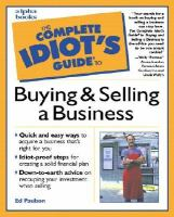 The_complete_idiot_s_guide_to_buying_and_selling_a_business