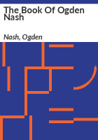 The_book_of_Ogden_Nash