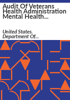 Audit_of_Veterans_Health_Administration_mental_health_initiative_funding