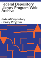 Federal_Depository_Library_Program_Web_Archive