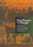 First_families_of_Tennessee