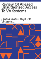 Review_of_alleged_unauthorized_access_to_VA_systems