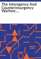 The_interagency_and_counterinsurgency_warfare