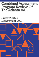 Combined_assessment_program_review_of_the_Atlanta_VA_Medical_Center__Atlanta__Georgia